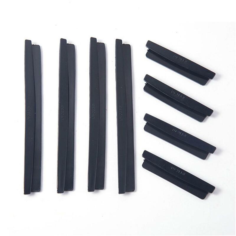 8 pezzi modello di Clip strisce anticollisione universali 72g nero/grigio/bianco/nottilucenti/trasparenti porte auto strisce antifrizione