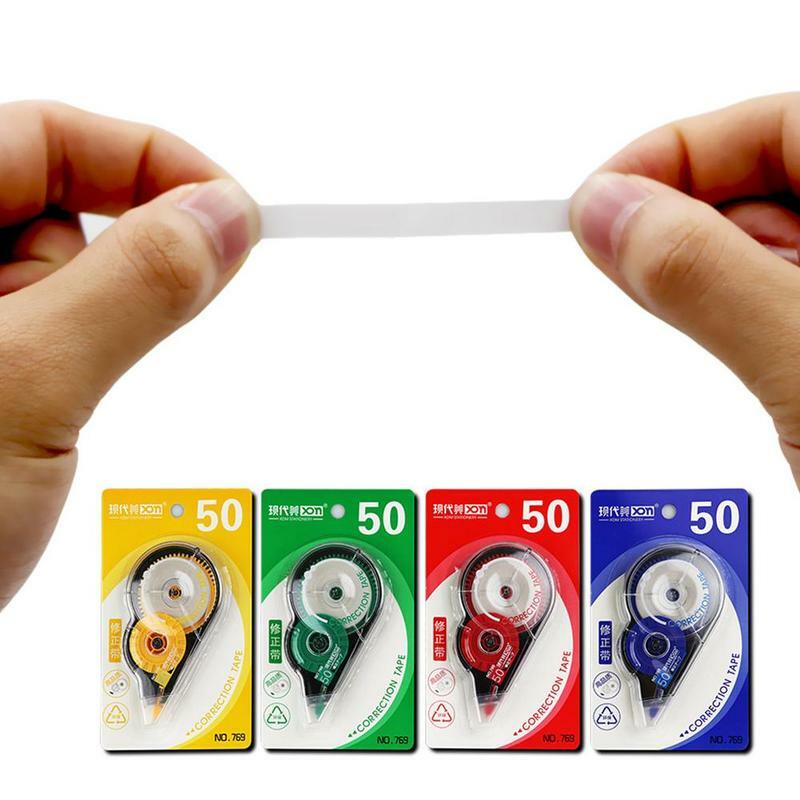 Large Capacity Correction Tape 50m Roller Long Utiles Stationery Material Typo Correction Material
