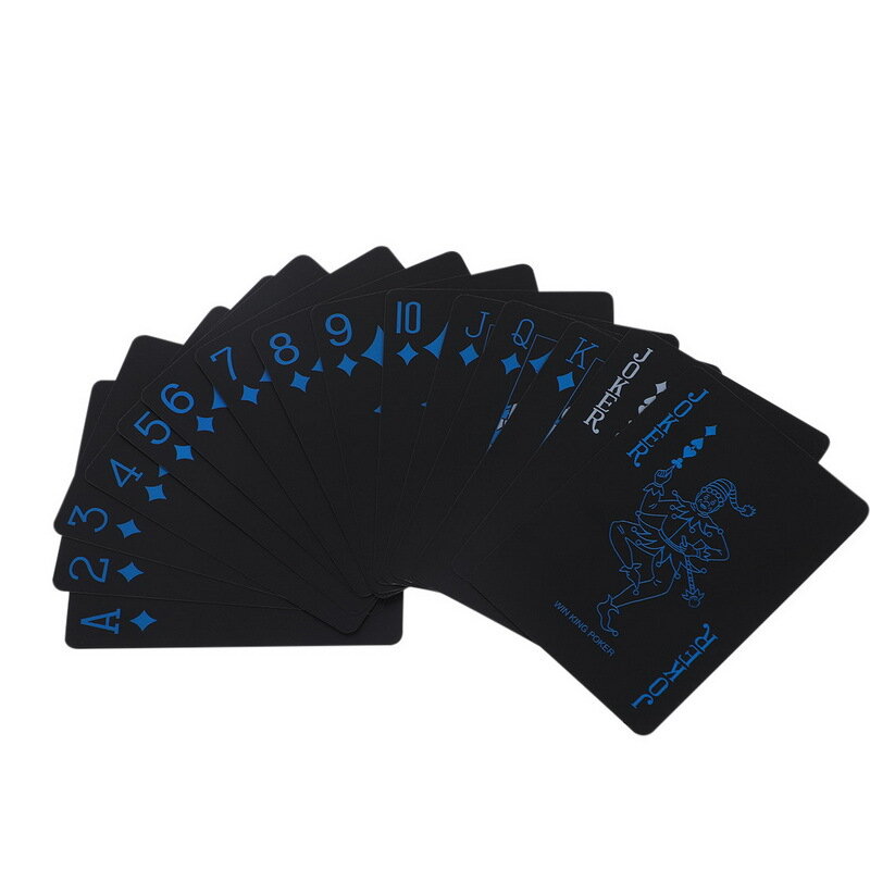 24K Speelkaart Poker Game Dek Bladgoud Poker Pak Plastic Magic Waterdicht Dek Van Card Magic Water gift Collection