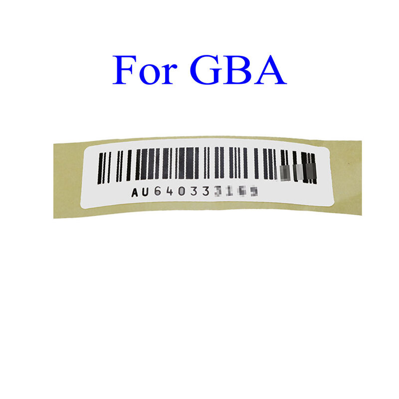 YUXI-pegatina de información de modelo de MGB-001 para Game Boy, reemplazo de bolsillo para GBP GBC GBA/AH GBA SP/USA/101, etiqueta de Japón