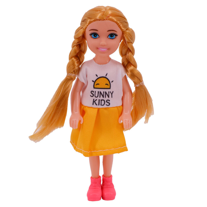 Ropa de muñeca para muñecas Kelly, vestido hecho a mano, camisetas, pantalones cortos, accesorios, se ajustan a muñecas de 5 pulgadas, muñeca Kelly de 12CM, nuestra generación