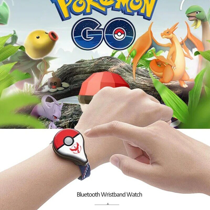 Auto Cattura Wristband Del Braccialetto Bluetooth Go PLUS Per PokemonGo Più Bluetooth Wristband Della Vigilanza Del Braccialetto interruttore Gioco Accessorio