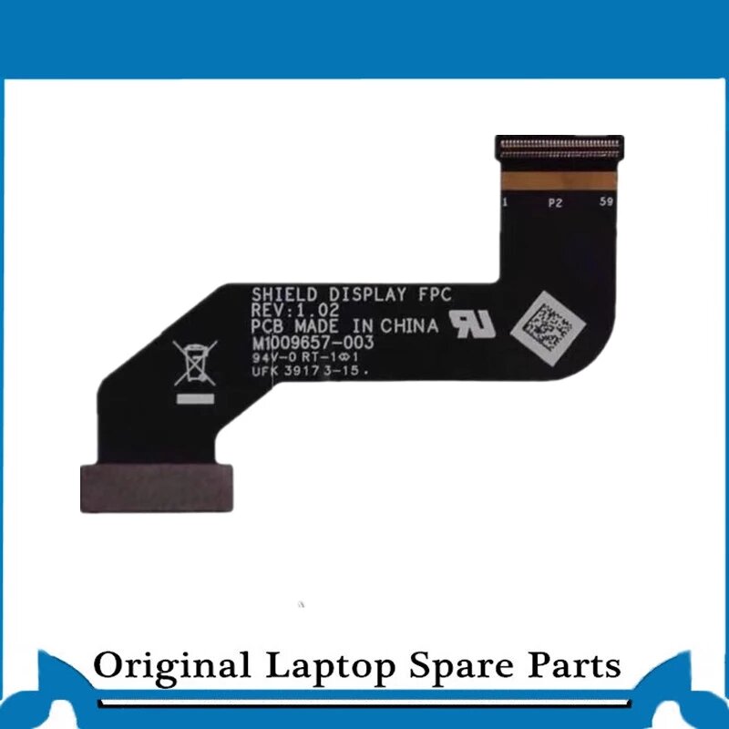 Original lcd tela flex cabo para microsoft superfície livro 1, 2, 3, 13, 5 polegadas, 15 polegadas, m1009657-003