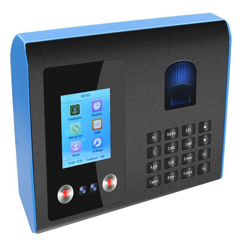 Hot Sale Donnwe FA01 Biometrik Wajah Wajah Sidik Jari Waktu Kehadiran Sistem Mesin Perangkat