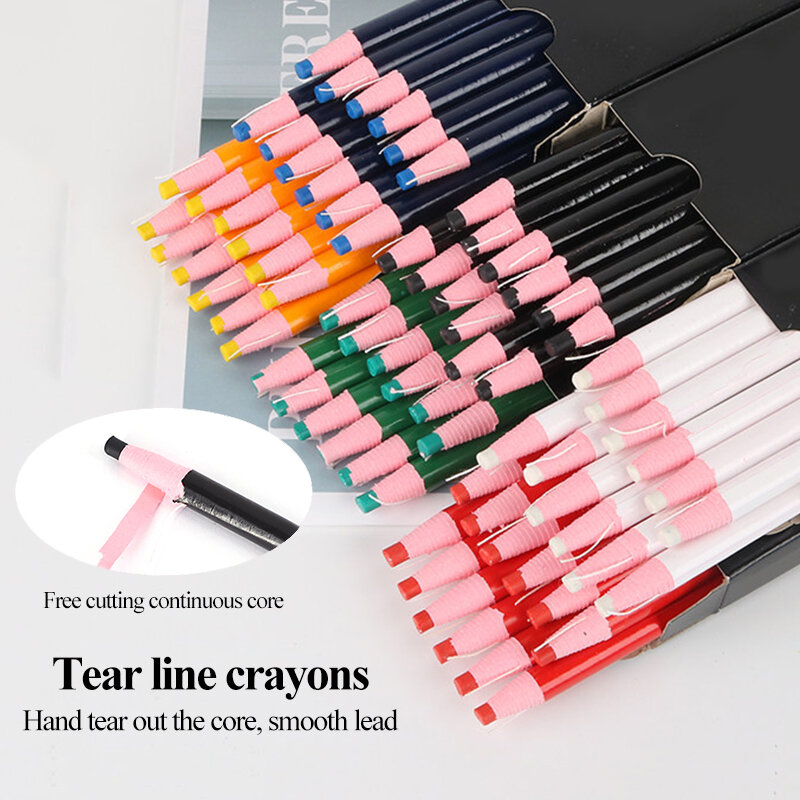 Standar 8000 Jahit Kapur/Crayon/Pastel Cut-Gratis Jahit Marker Pen untuk Penjahit Pakaian/Pakaian/pensil Kain/Kapur Alat Alat Jahit