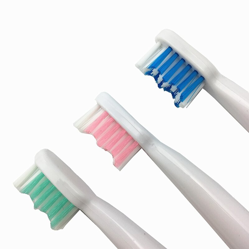 Testine per spazzolino da denti 3 pezzi per LANSUNG U1 A39PLUS A1 SN901 SN902 spazzolino da denti di ricambio elettrico testina per spazzolino senza coperchio
