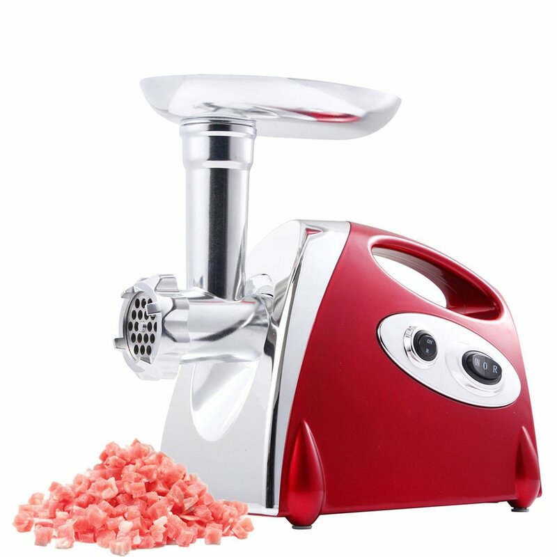Electric Meat Grinders 2800W Stainless Steel Powerful Electric Grinder Sausage Stuffer Meat Mincer Slicer for Kitchen