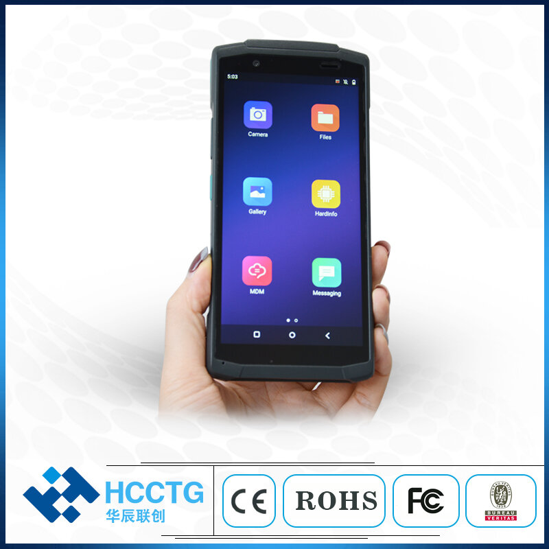 3500MAH แบตเตอรี่ Android Mini Cash Register เครื่อง Pos พร้อมไมโครโฟน HCC-CS20