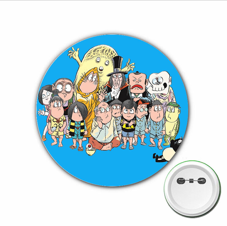 3 Stuks Spel Gegege No Kitaro Cosplay Badge Cartoon Broche Spelden Voor Rugzakken Badges Knoopkleding Accessoires