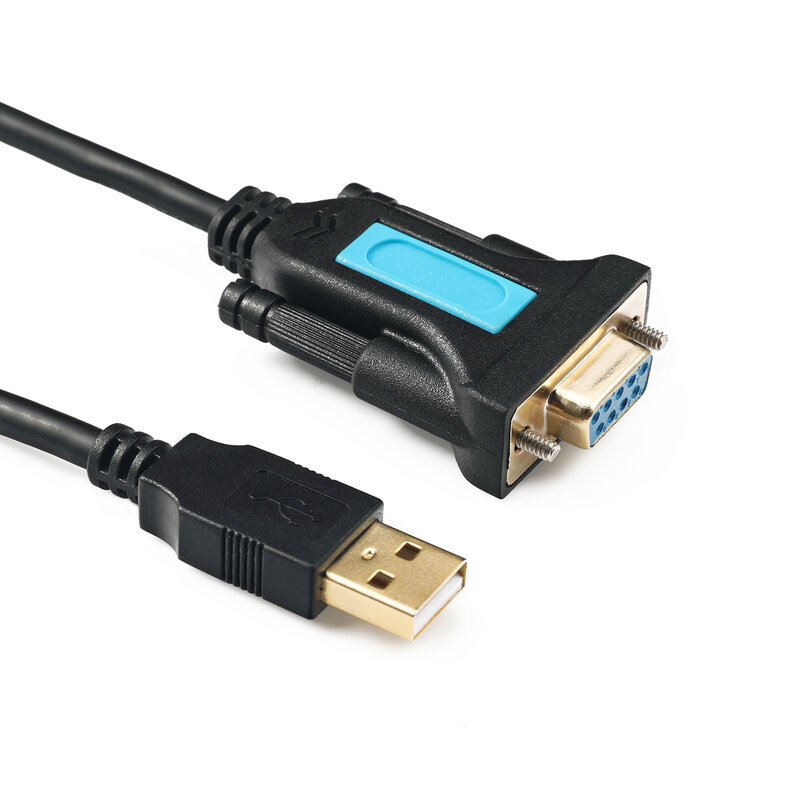 USB Ke RS232 Kabel Data Seri Wanita 9-Pin Kabel USB RS232 untuk Tampilan Elektronik Kabel RS232 Ekstensi Skala Elektronik