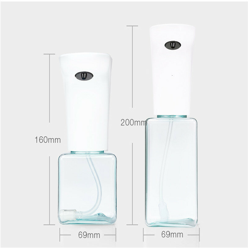 250 ml/450 ml recarregável sensor automático dispensador de sabão bomba à prova dwaterproof água líquido dispensador shampoo dispensador banheiro