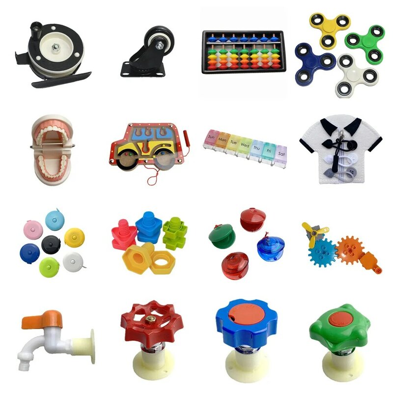 Montessori Frühen Grundlegende Fähigkeiten Lernen Pädagogisches Spielzeug Baby kinder Beschäftigt Bord DIY Montage Loch Bord Beschäftigt Gehäuse Materialien