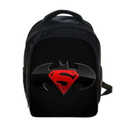 New Moive Batman prints Backpack Students School Bag For Girls Boys Rucksack mochila Private customize 2020