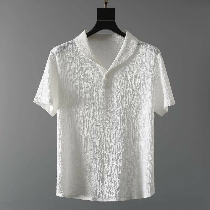 (Hemd Hose) 2024 Sommer Männer Mode klassisches Hemd Herren Business Casual Fashion Shirts Männer eine Reihe von Kleidung Größe M-4XL