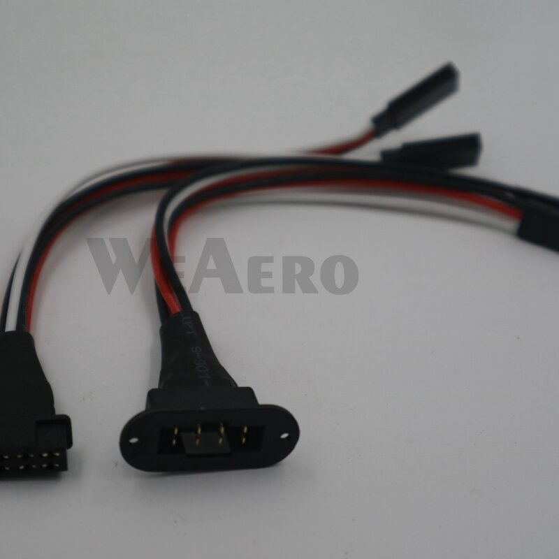 New Arrival! MPX 8Pin Multi-Wire 20AWG with Servo Extension Plug Male Femal Plug 2 Wire 3 Wire Version For  RC Airplanes