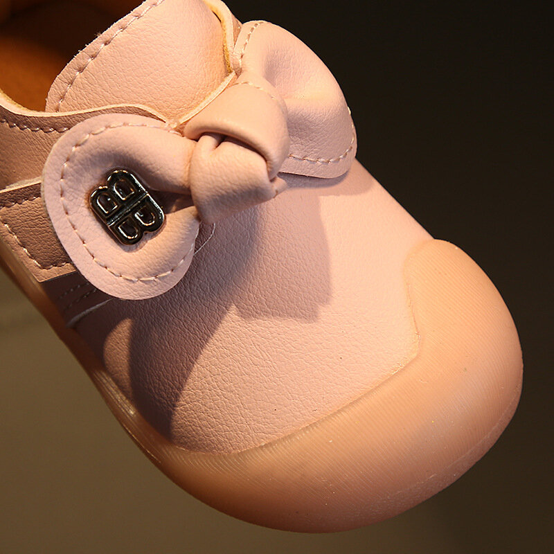 Chaussures de princesse coréenne à semelle souple pour bébé fille, pour enfant en bas âge
