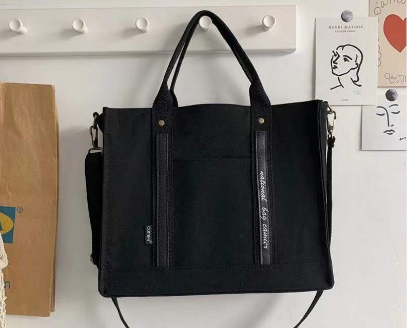2022 neue vielseitige ins heißer niet casual hohe qualität leinwand Tote Taschen Funktions paket high-kapazität schulter tasche handtasche