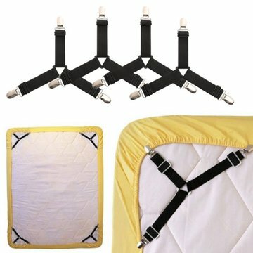 Drap de lit pinces élastiques ceinture attache drap de lit Clips couverture de matelas couvertures support Textiles de maison organiser Gadgets