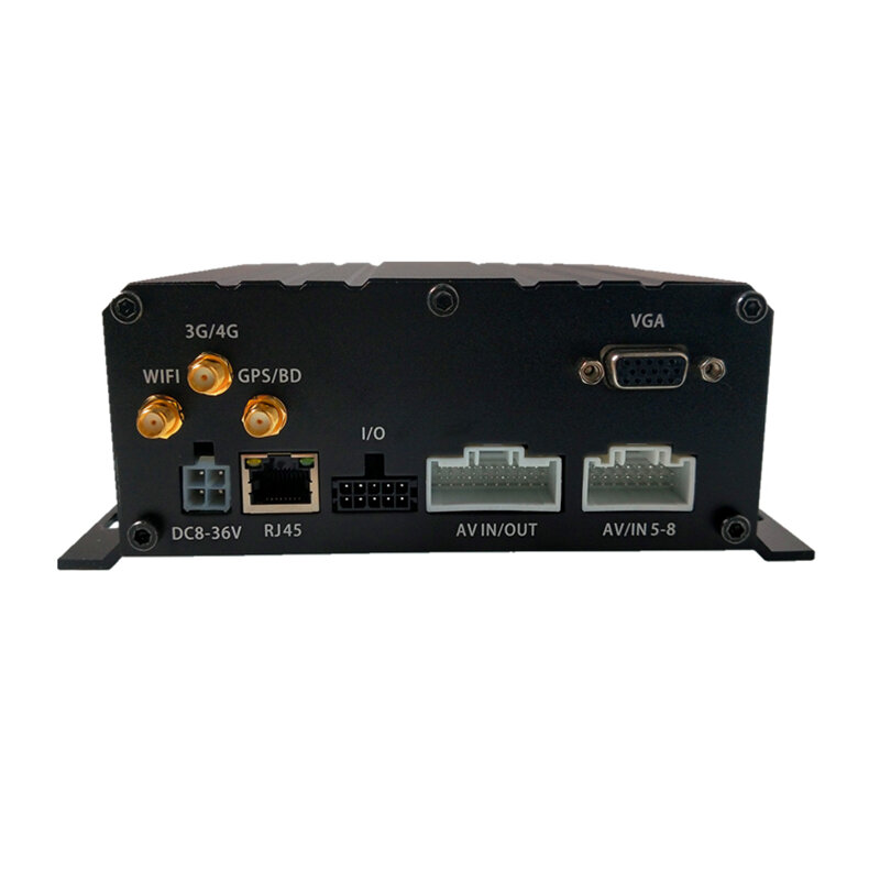 DVR móvil H.265 6CH 1080P HDD, soporte 4G, WiFi, GPS para coche, autobús, camión, vehículo