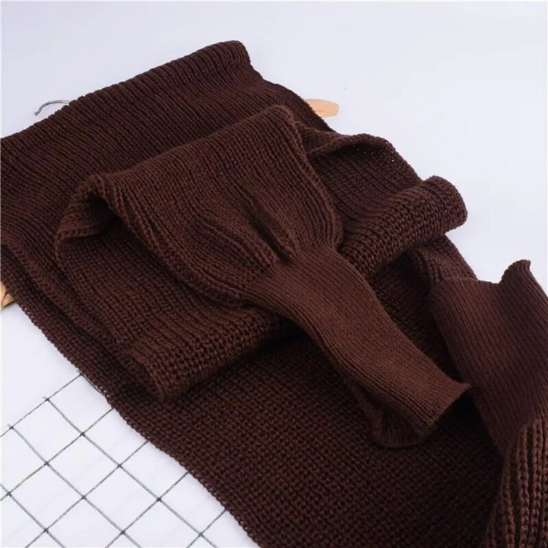 Écharpes en laine pour femmes, à manches épaisses, pull enveloppant, châle tricoté en cachemire, Ultra Long, collection hiver 2022