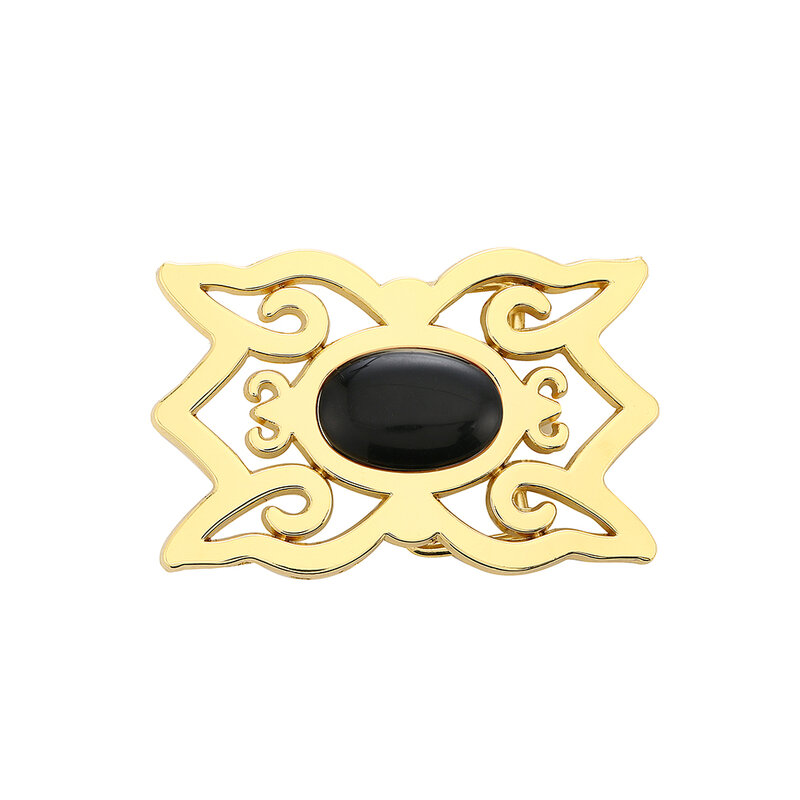 Tang cao gold nature stone combine buckle for cowboy coygirl zinc alloy belt buckle tourquoise width 4cm