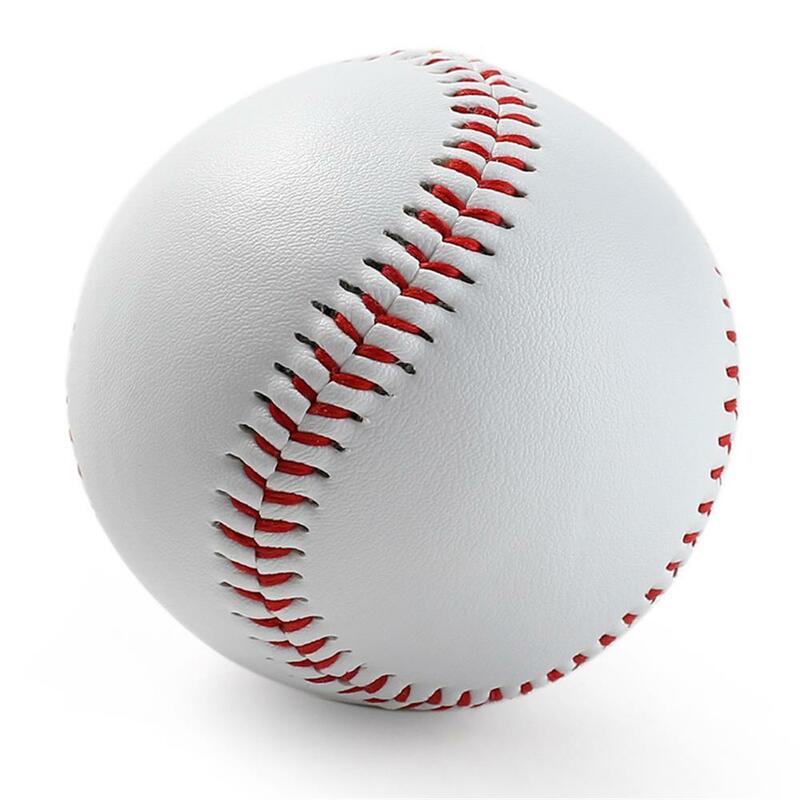 Bolas de béisbol N ° 9 hechas a mano, productos de Fitness, seguridad blanca, juego de práctica de equipo para hombre