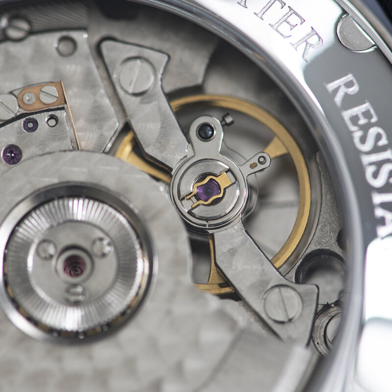Sugess Moonphase Luxury orologi da polso 316L custodia in acciaio inossidabile Tianjin ST2528 movimento gemma stelle quadrante orologio da polso da uomo regalo