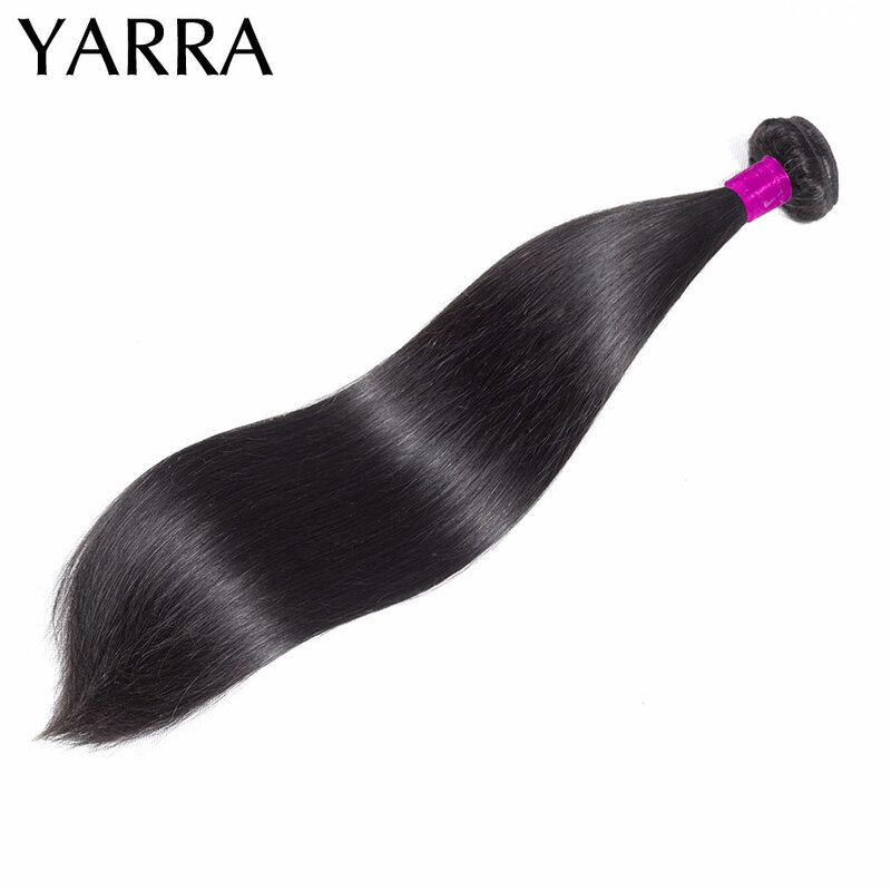 32 34 36 38 40 Inch 1Pcs Braziliaanse Steil Haar Bundels 100% Human Hair Bundels Hair Extensions Remy Bone steil Haar Yarra