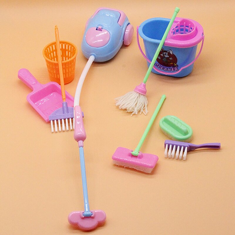 Mini muñecas de juguete de moda caliente, piezas de plástico, arandela para las mejores muñecas de niñas, regalos para muebles