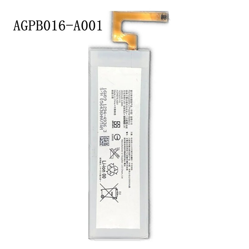 Batterie de remplacement 2600mAh, pour Sony Xperia M5 E5603 E5606 E5653 E5633 E5643 E5663 E5603 E5603, nouveau, AGPB016-A001