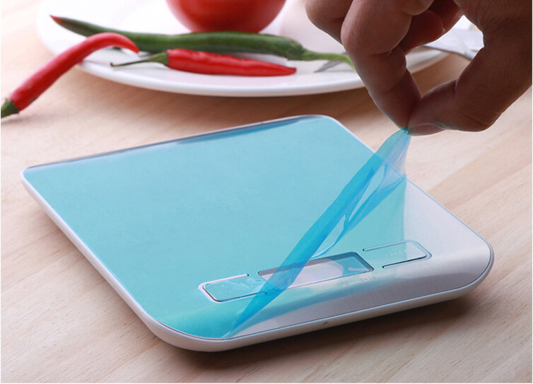 Balance de cuisine numérique avec écran LCD, 1g/0.1oz, en acier inoxydable, électronique, pour la cuisson