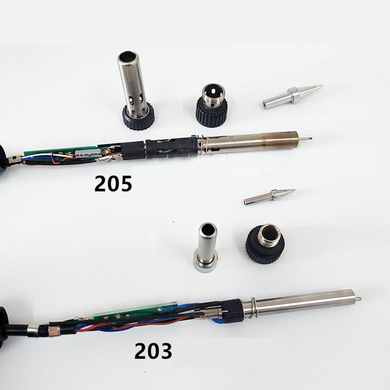 Ручка для паяльника 203H 205H, Электрический паяльник для высокочастотной паяльной станции, набор сварочных инструментов 203H 205H