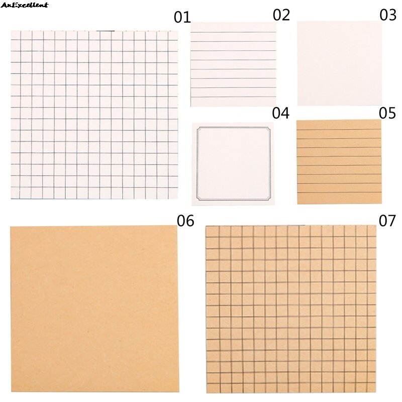 80 Sheets Kawaii For Student School Office Stationery Self Adhesive Memo Pad Sticky Notes Bookmark Memo Message Pad Book Marker