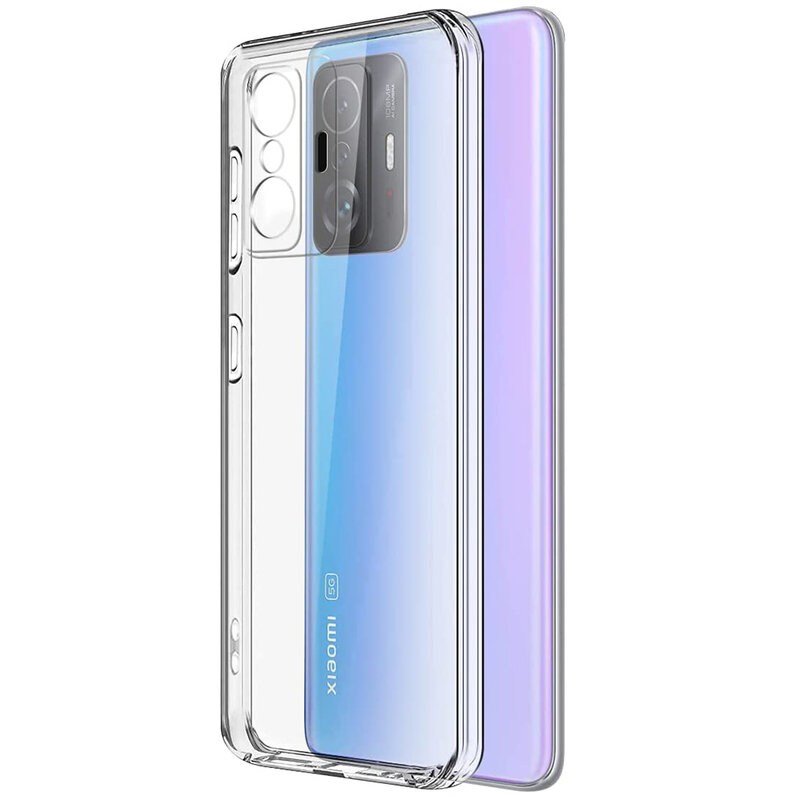 Funda de teléfono de silicona transparente para Xiaomi Mi 11 11X 11i 11T 10 10T 9 9T 8 Pro Lite Se, funda suave ultrafina para Mi A3 A2 Lite A1