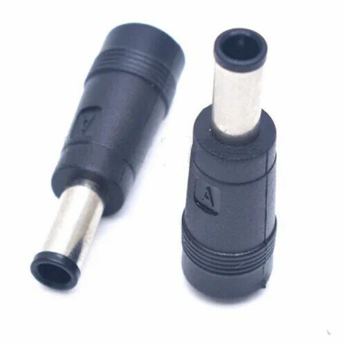 10pcs DC 5.5*2.1mm Female to 6.0*4.4 Male Jack DC Power Adapter Connector Plug DC Conversion Head Jack