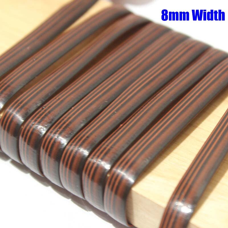 10 Meters PE Gradient Flat Synthetic Rattan Material Roll Handmade Weaving Rope Repair Furniture Bed Sofa Chair Table Basket