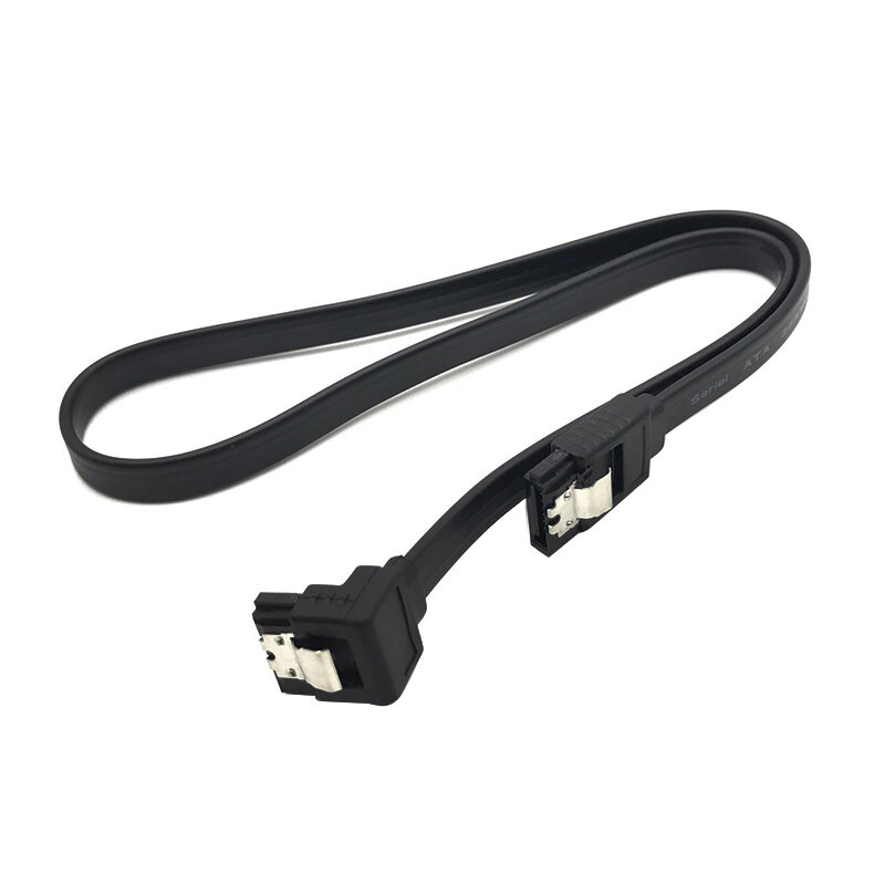 Câble Pro SATA 3.0 SATA3 III 6GBumental, 50cm, pour disque dur HDD UK Ea, haute qualité, double tête droite, 40cm, 1 pièce