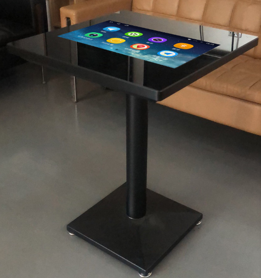 Lg-quiosco interactivo lcd Wifi, pantalla táctil de 21,5 pulgadas, mesa de centro