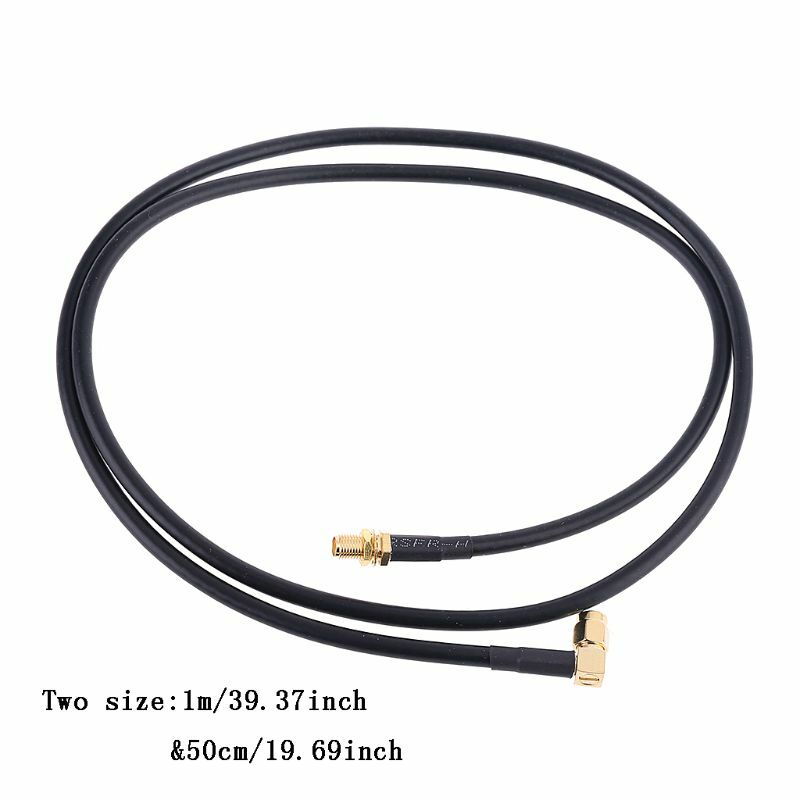 Cable de conexión de extensión Coaxial SMA macho a SMA hembra para walkie-talkie, antena táctica para Radio de UV-5R, UV-82 Plus, UV-9R
