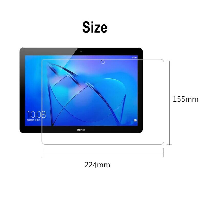Протектор экрана из закаленного стекла для Huawei Mediapad T3/10, защита для экрана против царапин защитная пленка для T3 10 9,6 ''Ags-w09 стеклянная пленка