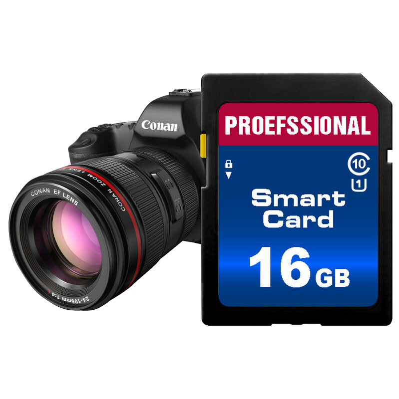 Tarjeta SD para cámara, 16 GB, 32 GB, 64 GB, 128 GB, 200GB, 256GB, Clase 10, A1, UHS, Trans, Flash, SLR