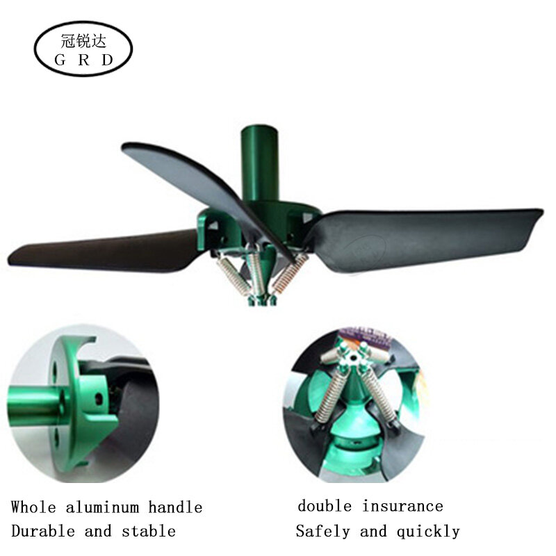 1PCS CNC Machine tool scrap cleaner 260mm Chip Removal Fan CNC Fan Dust removal by the knife head of computer gong fan