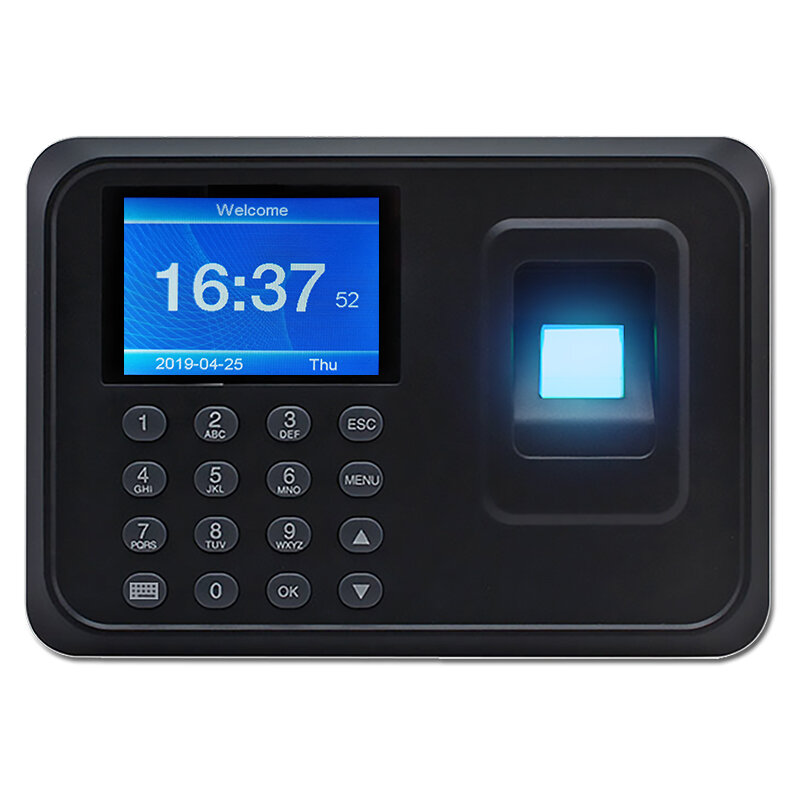 Biometrische Fingerprint Zeit Teilnahme Clock Recorder Mitarbeiter Anerkennung Zeit Aufnahme Gerät Elektronische Maschine