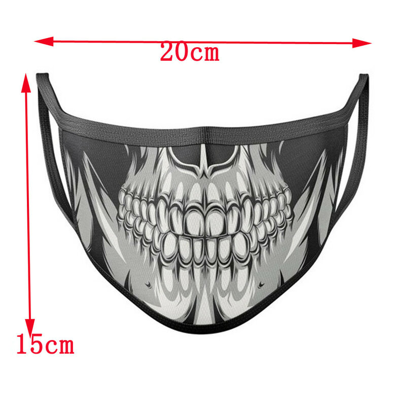 Mouth Caps Washable Adult Cycling Running Breathable Mouth Mask Windproof Anti-spitting Face Masks Washable