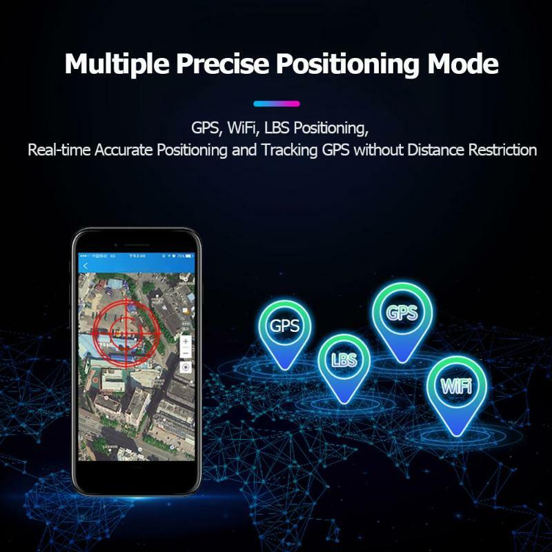 GF-09 Remote ฟังแม่เหล็กรถมินิ GPS Tracker อุปกรณ์ติดตาม WiFi + LBS + AGPS Locator APP Mic ควบคุมเสียง