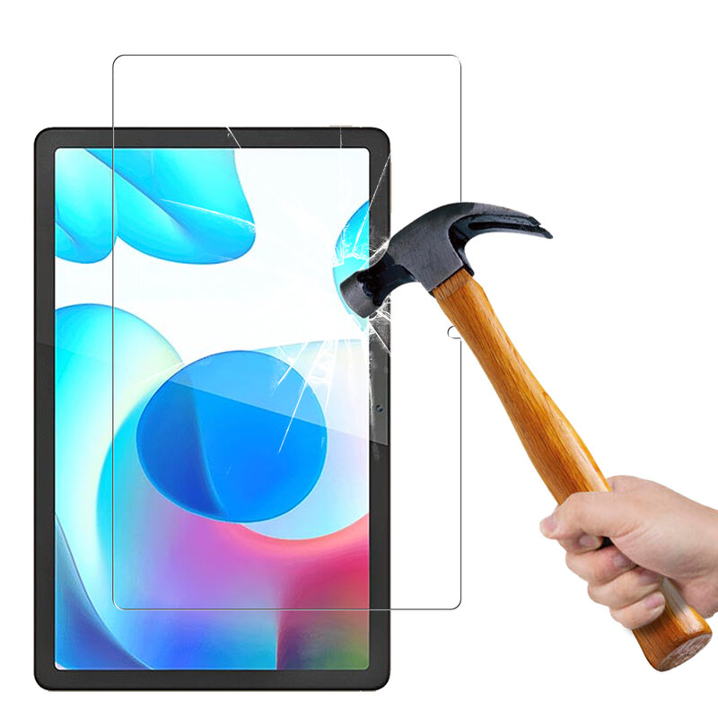 Kaca Tempered untuk Realme Pad 2021 Pelindung Layar RealmePad 10.4 Inci OPPO Tablet Pelindung Film Pelindung Perlindungan
