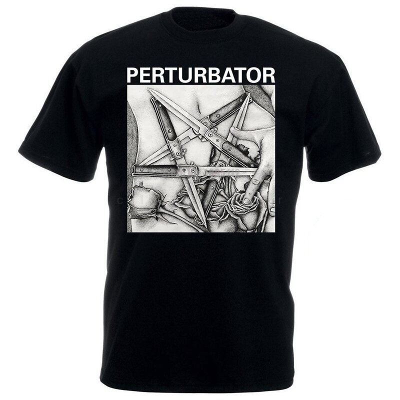 Camiseta oficial de turbator pentcuchillo M Xl, camisa de onda oscura Synthwave Tour