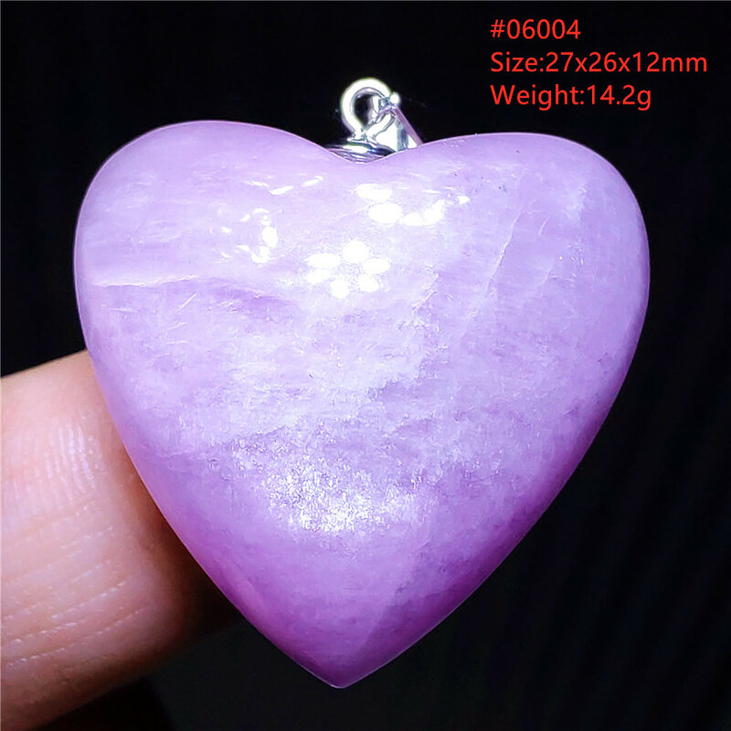 Pendentif en perles Kunzite violette naturelle pour femmes et hommes, collier rond d'amour, cristal œil de chat, bijoux Reiki, Uto, AA