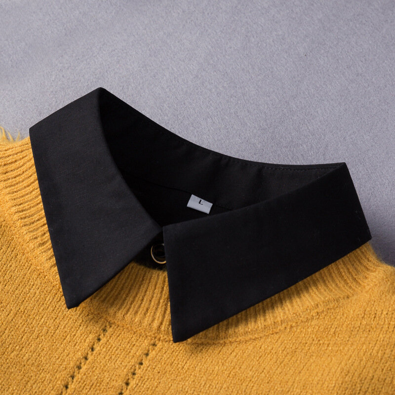 Nieuwe Koreaanse Versie Wilde Decoratieve Overhemd Valse Kraag Groothandel Shirts Versieren Nep Kraag