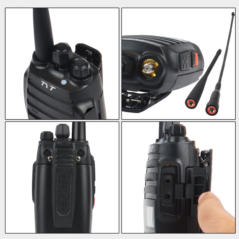 Tyt-walkie talkie 10w,デュアルバンドvhfおよびuhfクロスリピーター,機能的でポータブルなアマチュア無線,TH-UV8000Dチャンネル,バッテリー3600m
